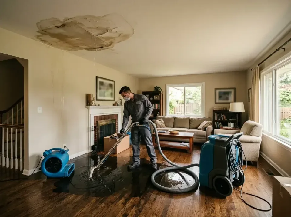 attic-pipe-burst-ceiling-drip-008 — frequently asked questions, Water Damage Restoration & Carpet Care in Glendora, NJ
